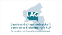 Logo: Landesarbeitsgemeinschaft autonomer Frauennotrufe in Rheinland-Pfalz